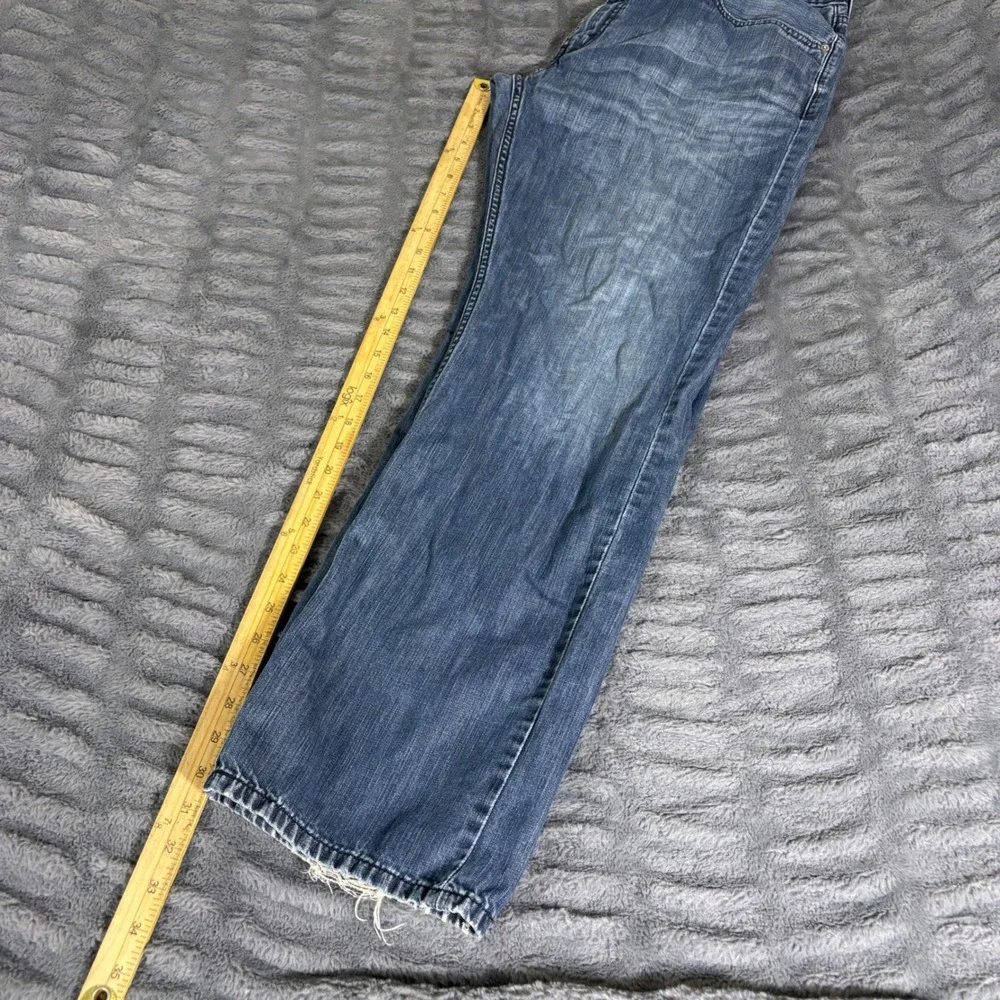 Levis 559 Relaxed Straight Jeans Mens 36x34 Blue Medium Wash Denim 559-0229
